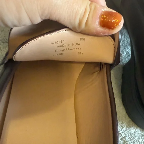 COLE HAAN‎ Camea Lug Penny Loafer Women's Madeira Leather 10 - Picture 5 of 6